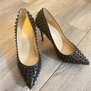 Red bottom Spiked Stilettos